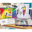 Picture of CRAYOLA PAINT&CREATE EASEL CASE 65PCS